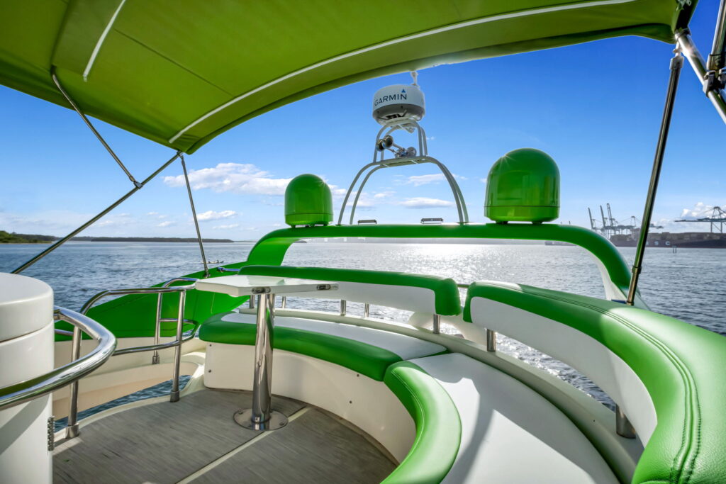 70ft Aicon Green Hulk Yacht Rental Miami 7 %Miami Yacht Rentals%